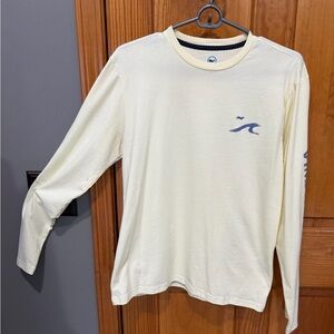 Vineyard Vines yellow long sleeve t shirt- ladies size small